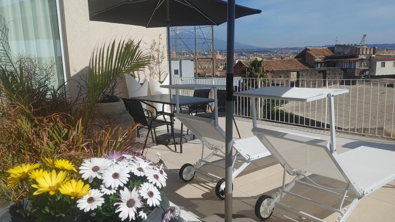 Attico Sul Porto Di Catania E Vista Vulcano Bagian luar foto