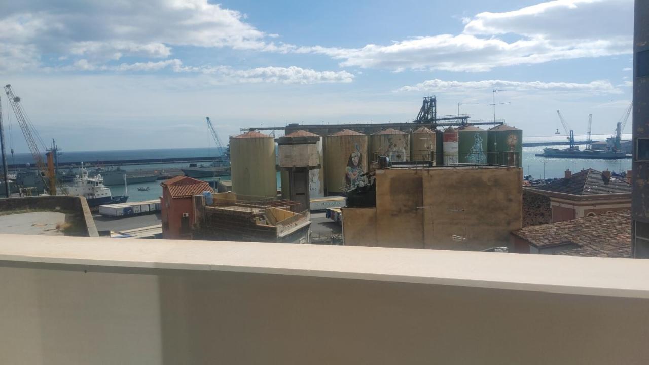 Attico Sul Porto Di Catania E Vista Vulcano Bagian luar foto
