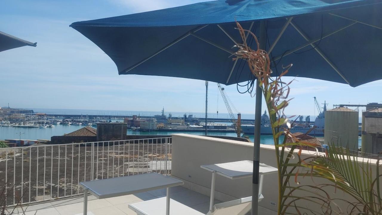 Attico Sul Porto Di Catania E Vista Vulcano Bagian luar foto